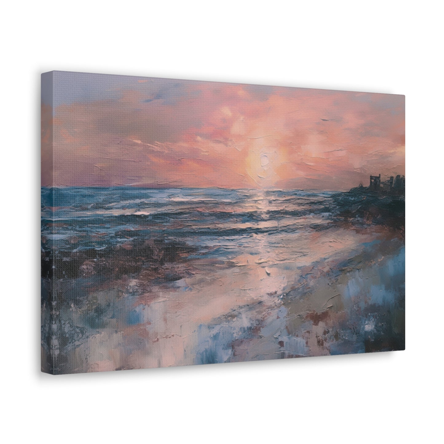 Beach Painting for Living Room Oil Painting for Dining Room Painting for Bedroom Painting for Bedroom Painting of Sunset