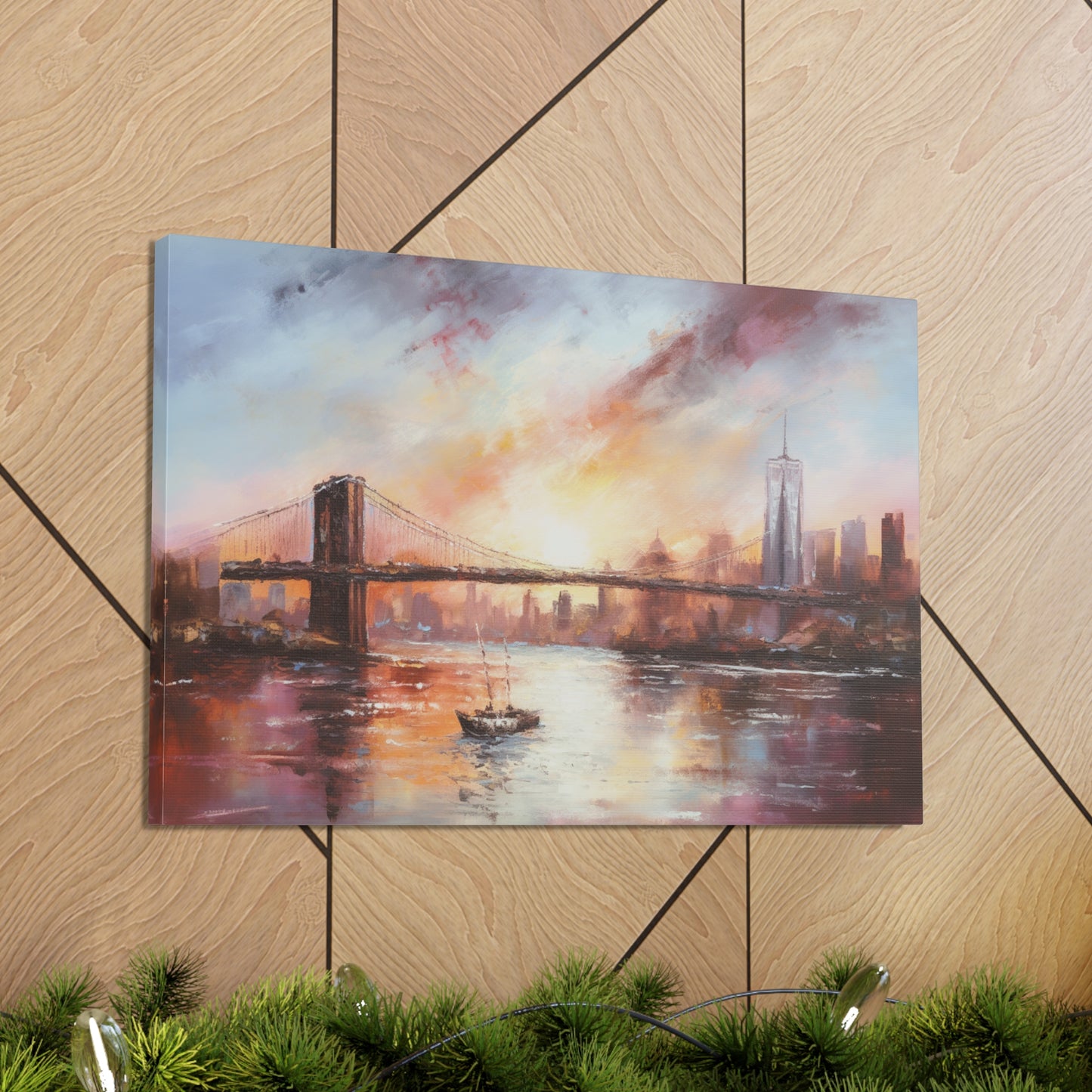 New York City Painting for Living Room Oil Painting for Dining Room Painting for Bedroom Painting for Bedroom Painting of NYC