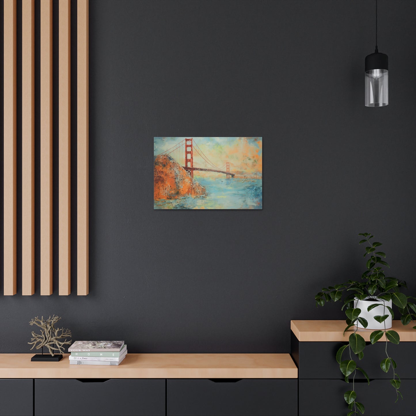 Golden Gate Bridge Painting for Living Room Oil Painting for Dining Room Painting for Bedroom Painting for Office Painting of San Francisco