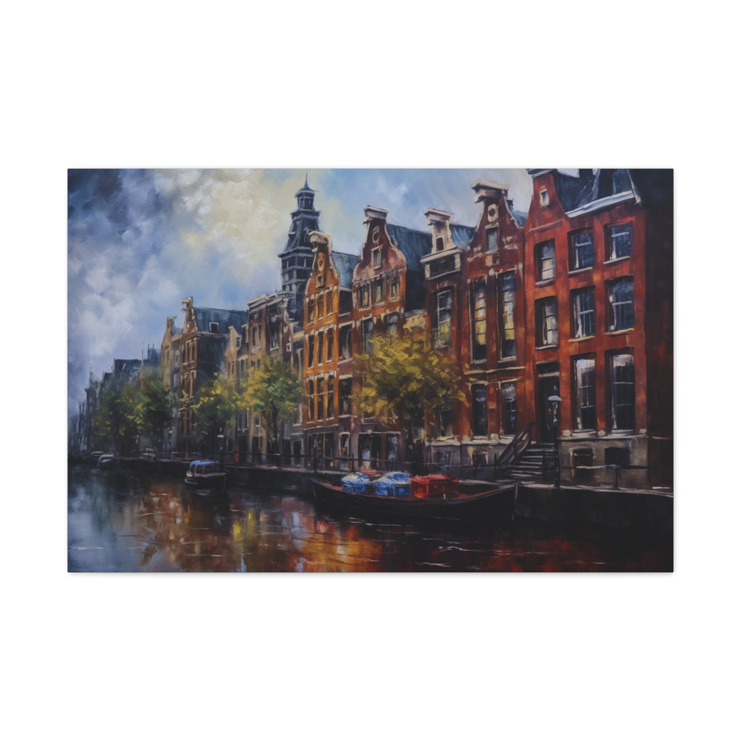 Oil Painting for Living Room Oil Painting for Dining Room Painting for Bedroom Painting for Bedroom Painting of Amsterdam