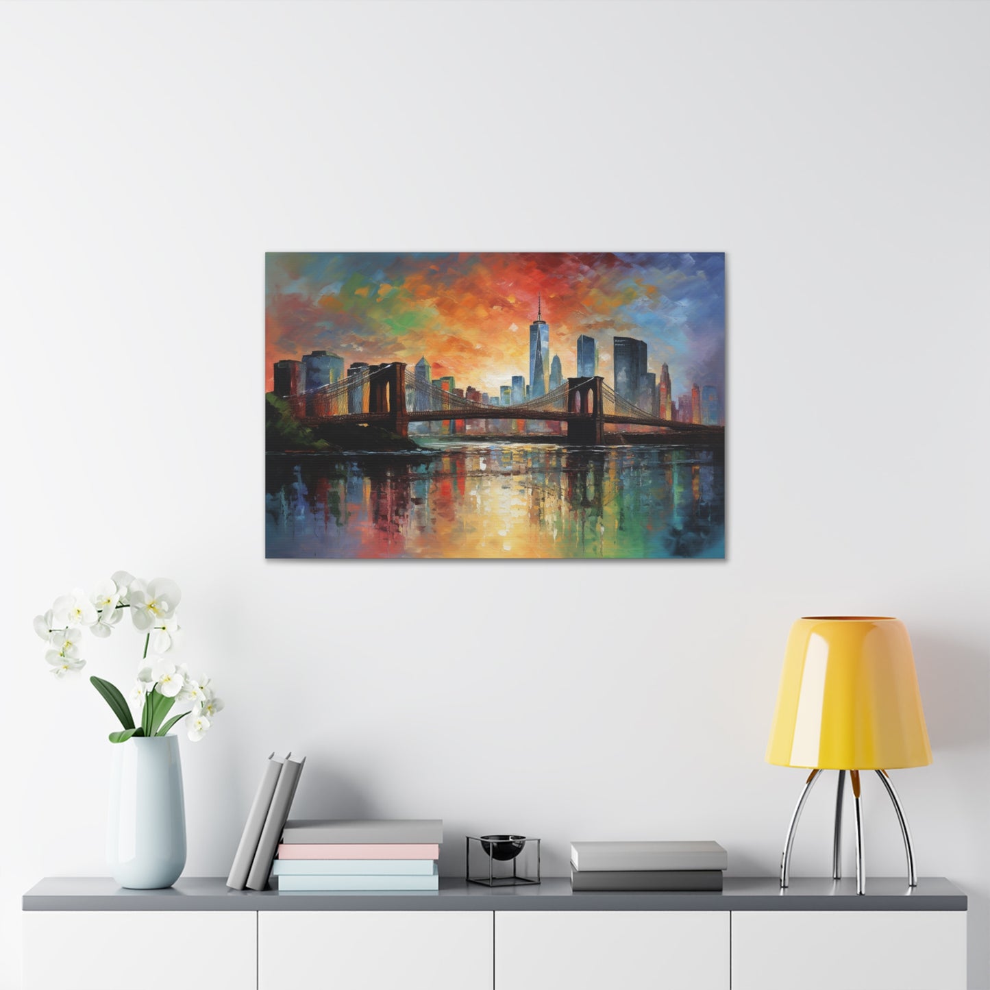 New York City Painting for Living Room Oil Painting for Dining Room Painting for Bedroom Painting for Bedroom Painting of NYC