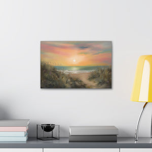 Sunset Painting for Living Room Oil Painting for Dining Room Painting for Bedroom Painting for Bedroom Painting on Canvas Beach Painting