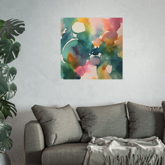 Abstract Art, Watercolor, Original Art, Bedroom, Living Room, Dining Room, Kids Room