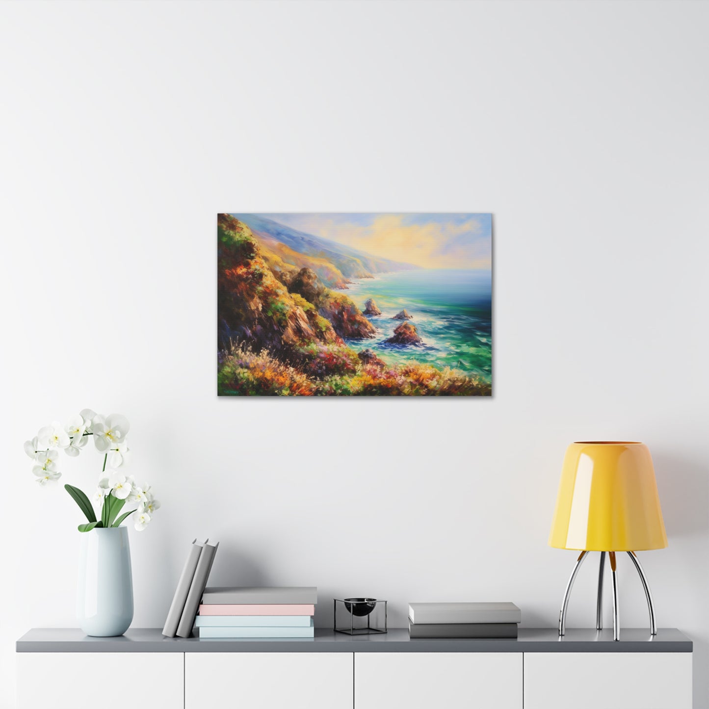 Coastal Painting for Living Room Oil Painting for Dining Room Painting for Bedroom Painting for Bedroom Painting on Canvas