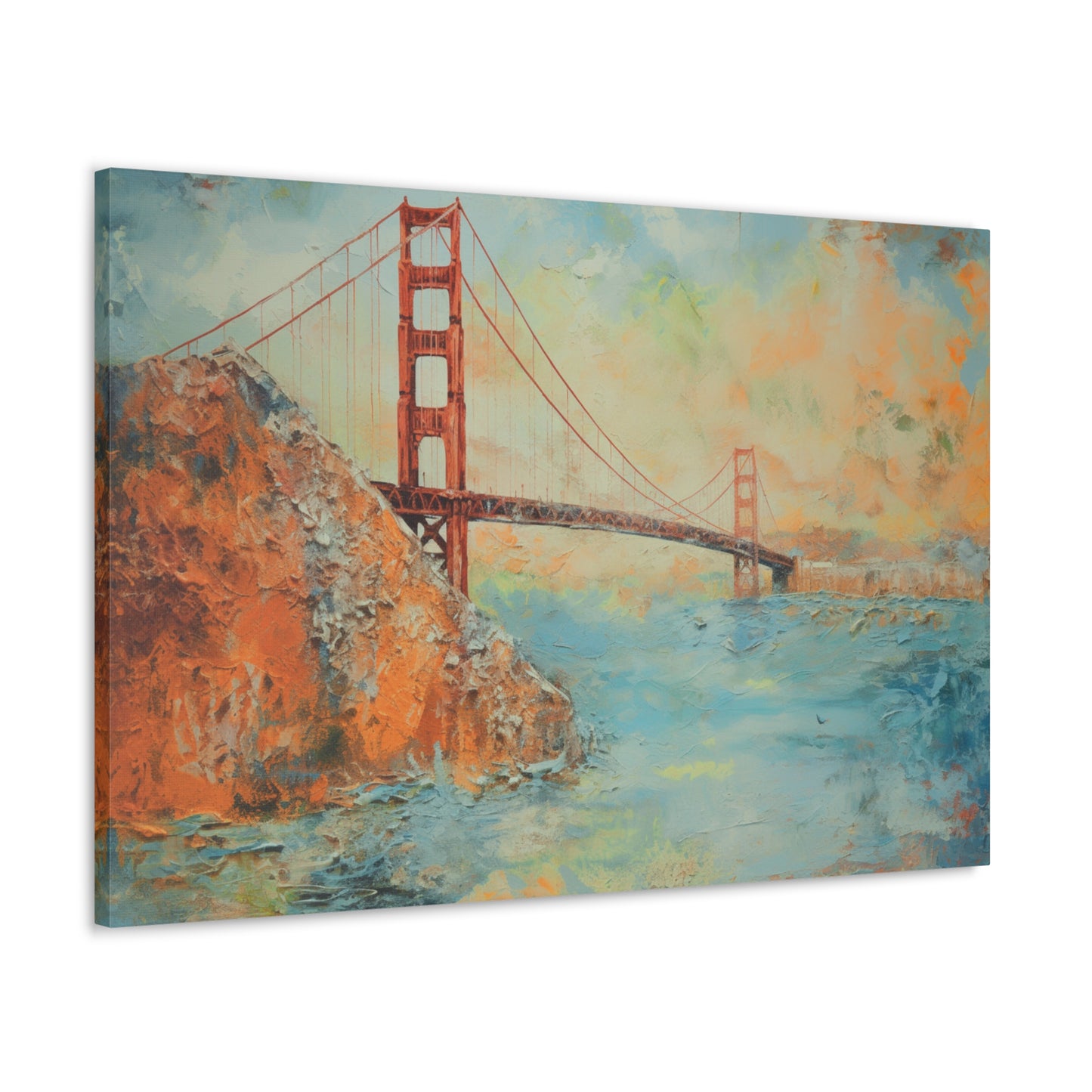 Golden Gate Bridge Painting for Living Room Oil Painting for Dining Room Painting for Bedroom Painting for Office Painting of San Francisco