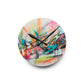 Acrylic Wall Clock, Abstract Graffiti, Kitchen, Living Room, Game Room, Kids Room