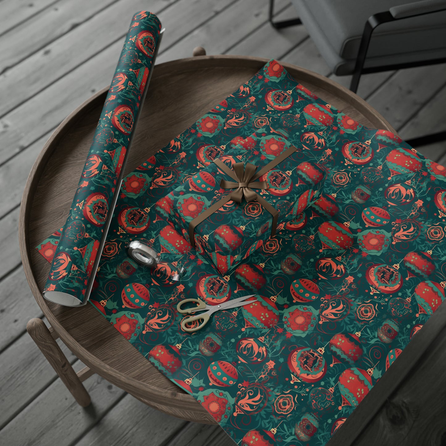 Christmas Wrapping Paper for Christmas Santa Clause Wrapping Paper Custom Wrapping Paper