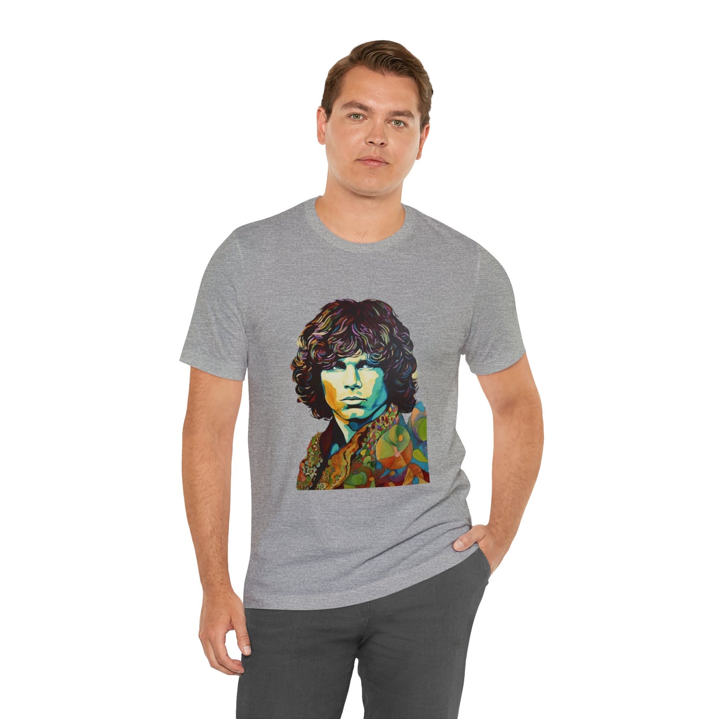 Jim Morrison T-shirt The Doors T-Shirt for Concert T-Shirt for Musical Festival T-shirt Jim Morrison Pocket T-Shirt