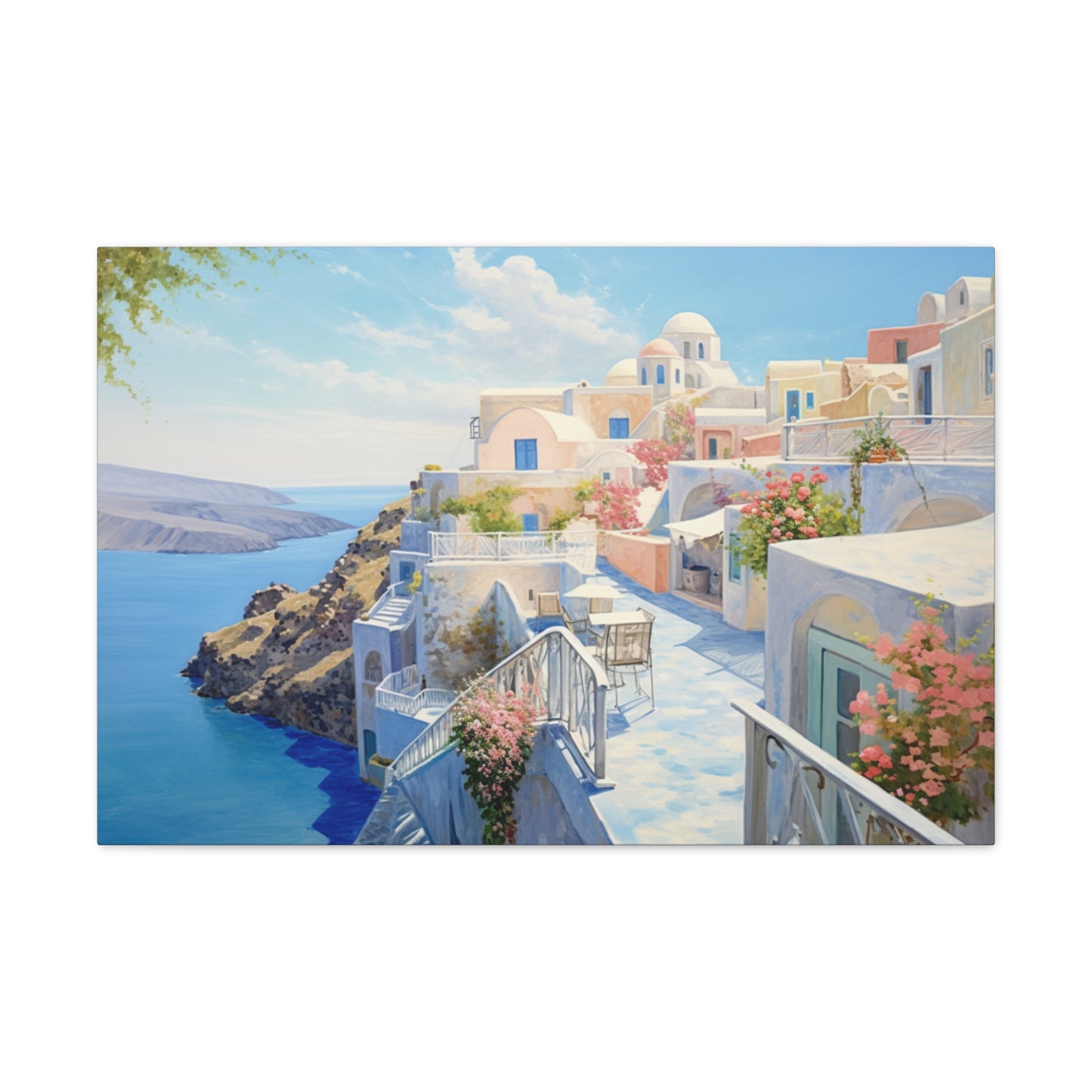 Landscape Painting for Living Room Oil Painting for Dining Room Painting for Bedroom Painting for Office Painting of Greece