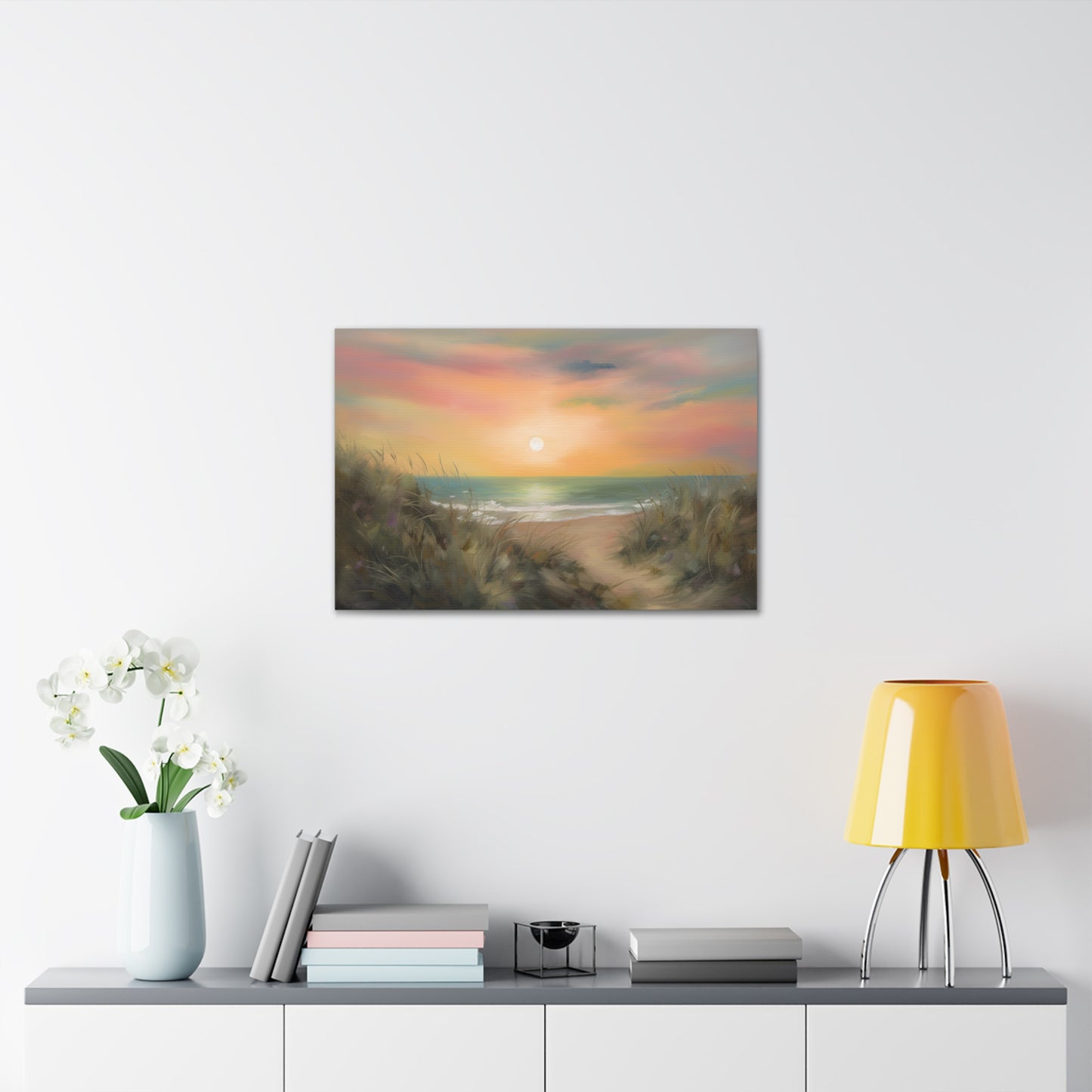 Sunset Painting for Living Room Oil Painting for Dining Room Painting for Bedroom Painting for Bedroom Painting on Canvas Beach Painting