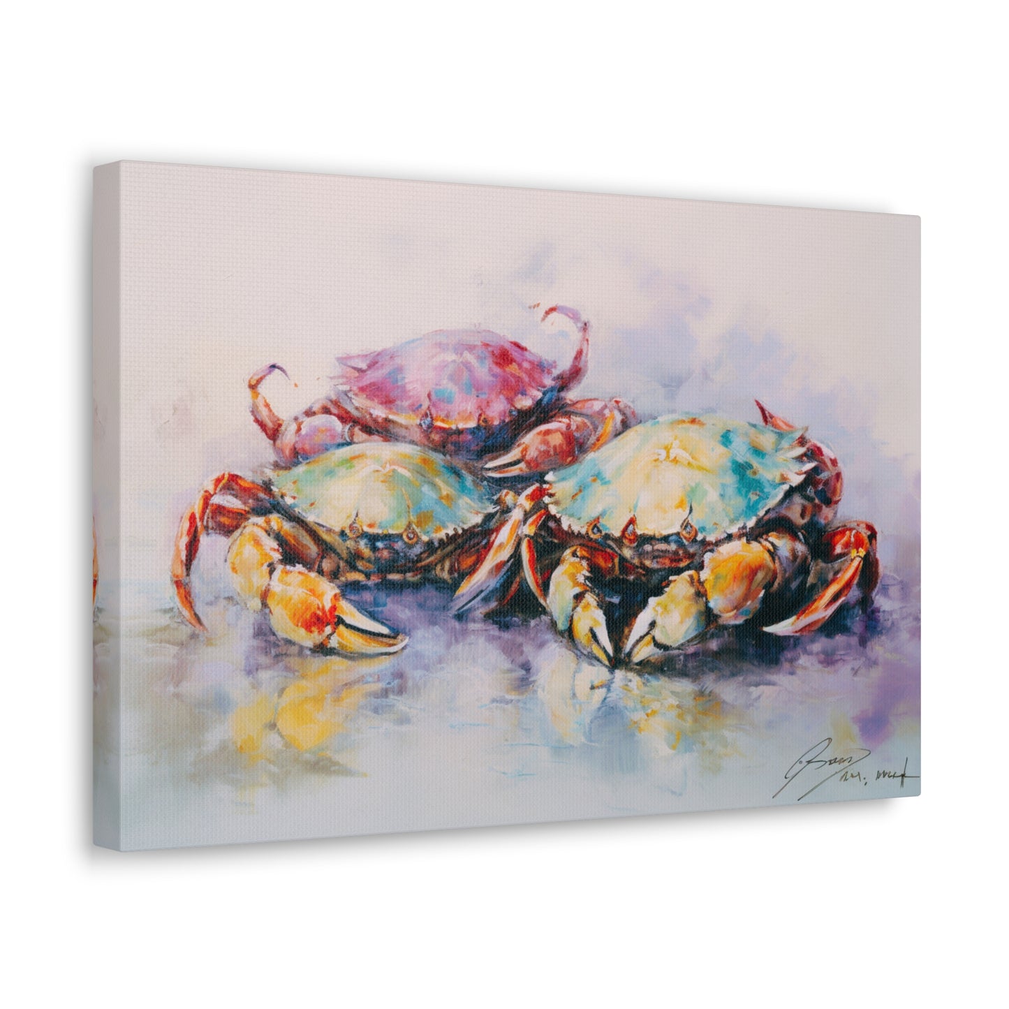 Painting of Crabs Paint for Living Room Oil Painting for Dining Room Painting for Bedroom Painting for Bedroom Painting for Beach