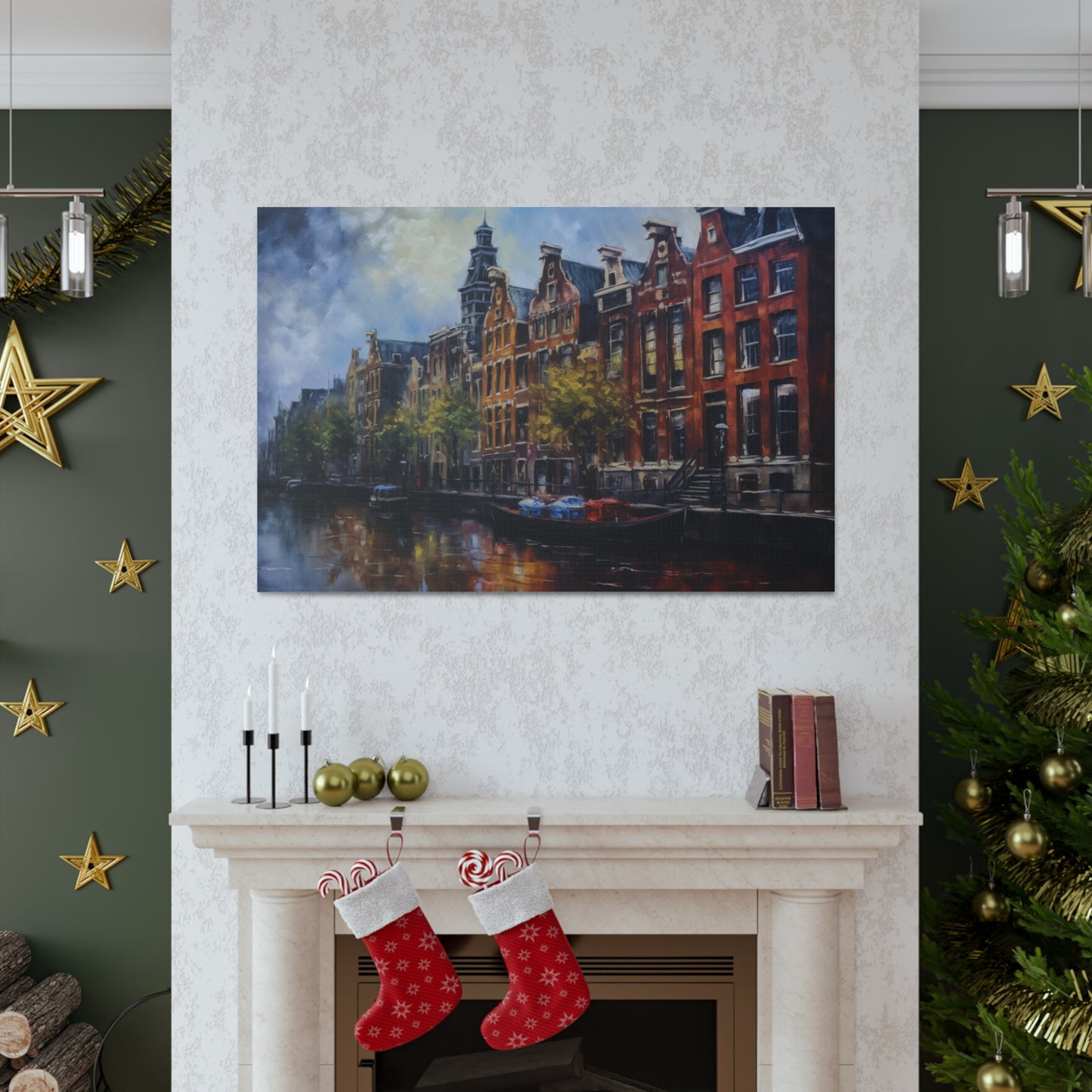 Oil Painting for Living Room Oil Painting for Dining Room Painting for Bedroom Painting for Bedroom Painting of Amsterdam