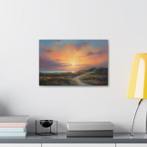 Sunset Painting for Living Room Oil Painting for Dining Room Painting for Bedroom Painting for Bedroom Painting on Canvas Beach Painting