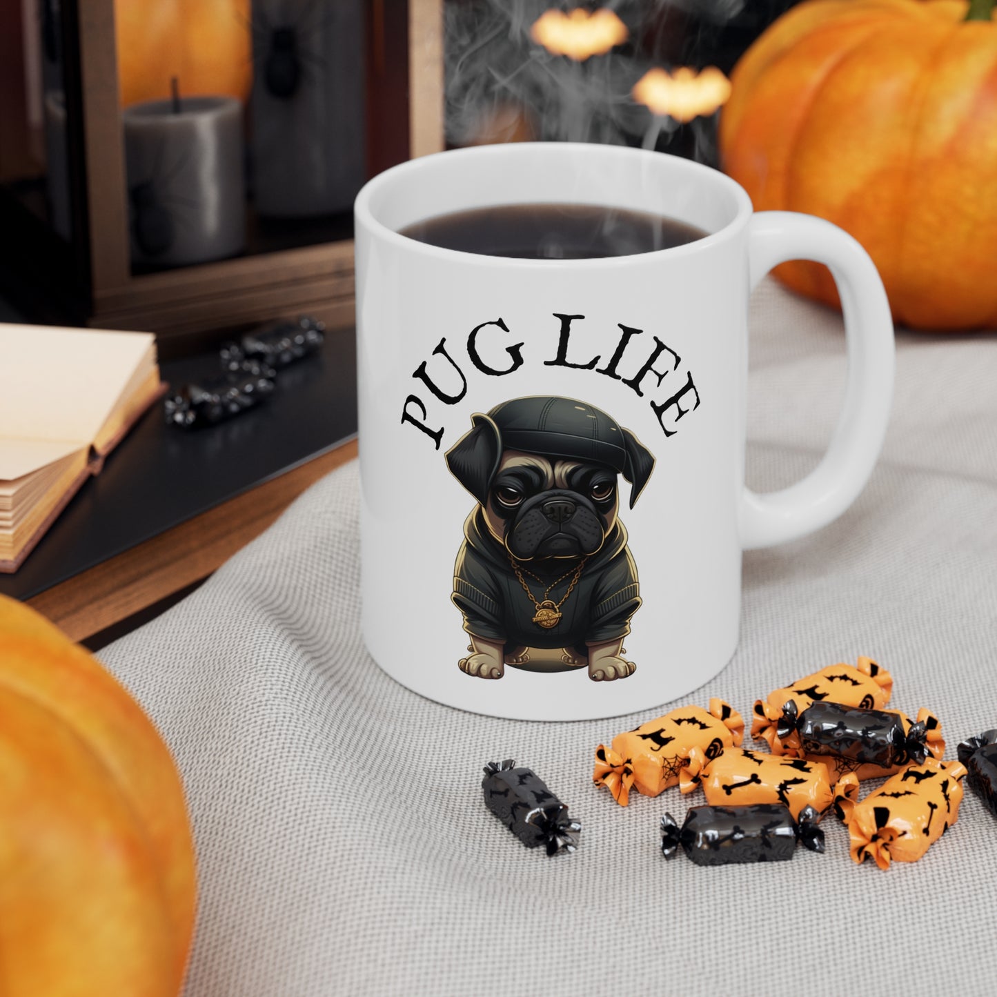 Pug Life Coffee Mug for Pug Lover Coffee Mug for Pug Owner Coffee Cup for Dog Lover Coffee Cup for Pug Coffee Cup