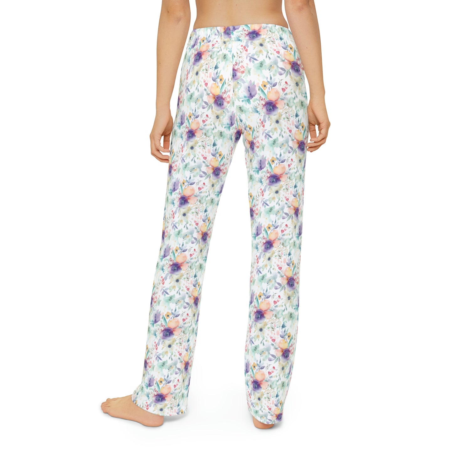 Kid's Floral Pajama Pants with Flower Pajama Pants for Kids