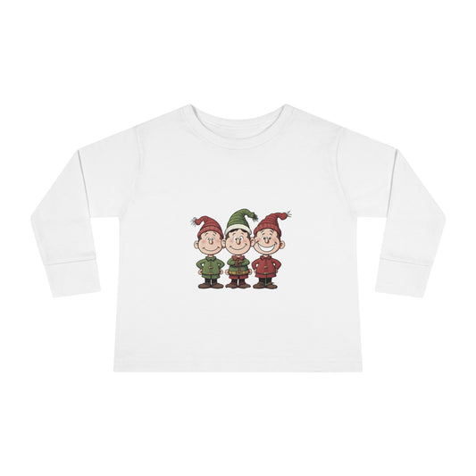 Toddler Christmas Shirt for Christmas Toddler Long Sleeve Christmas Shirt