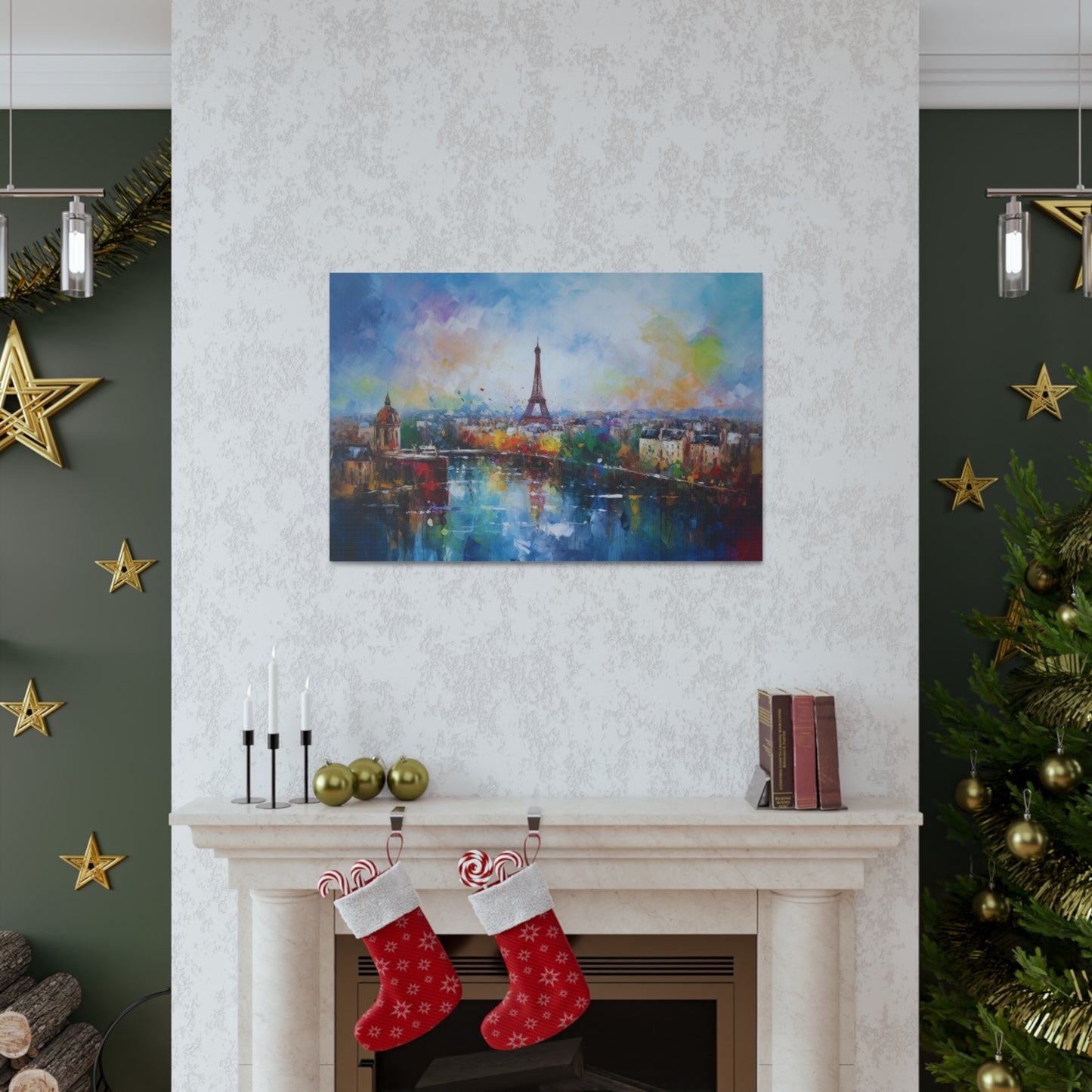 Eiffel Tower Painting for Living Room Oil Painting for Dining Room Painting for Bedroom Painting for Bedroom Painting of Paris