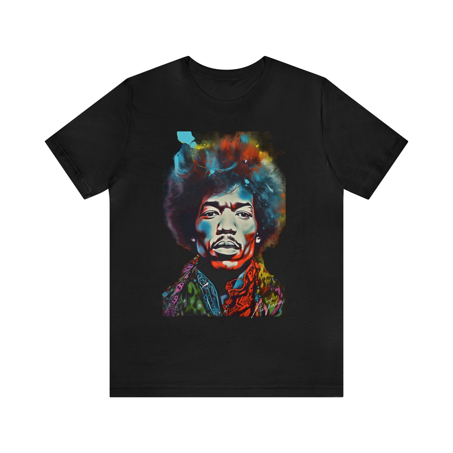 Jimmy Hendrix T-shirt  for Concert T-Shirt for Musical Festival T-shirt Jimmy Hendrix Pocket T-Shirt