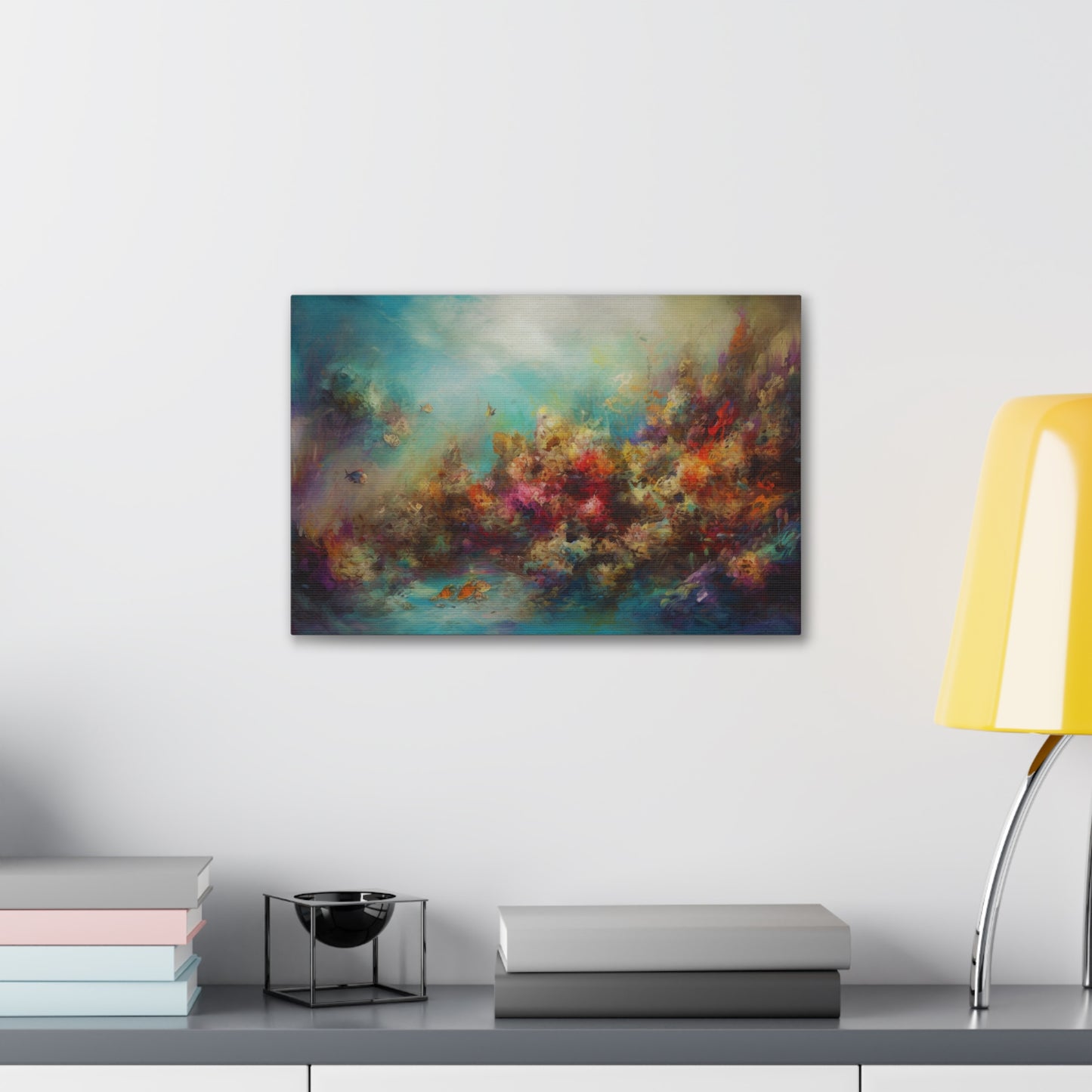 Abstract Oil Painting for Living Room Oil Painting for Dining Room Painting for Bedroom Painting for Office Painting of Coral