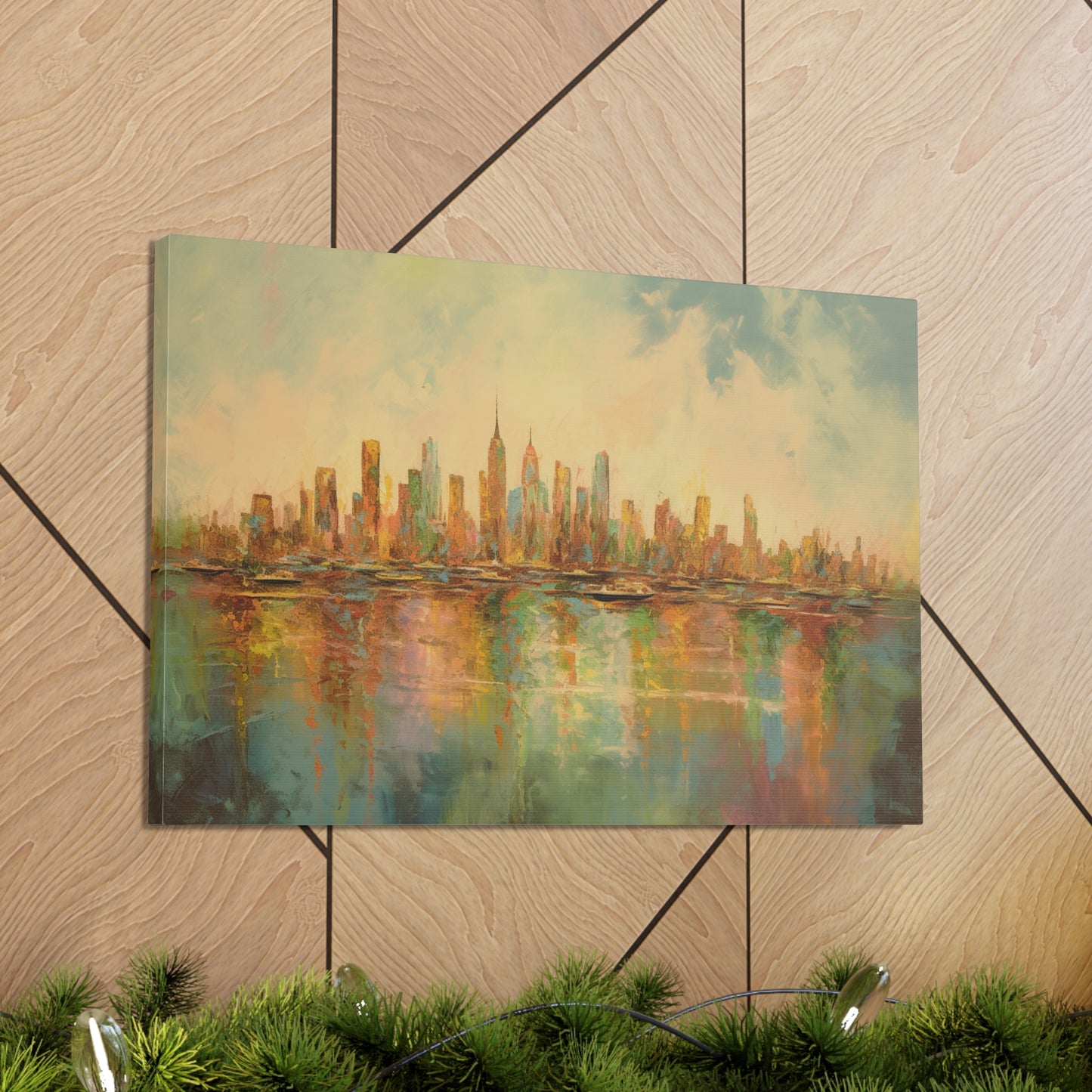 New York City Painting for Living Room Oil Painting for Dining Room Painting for Bedroom Painting for Bedroom Painting of NYC