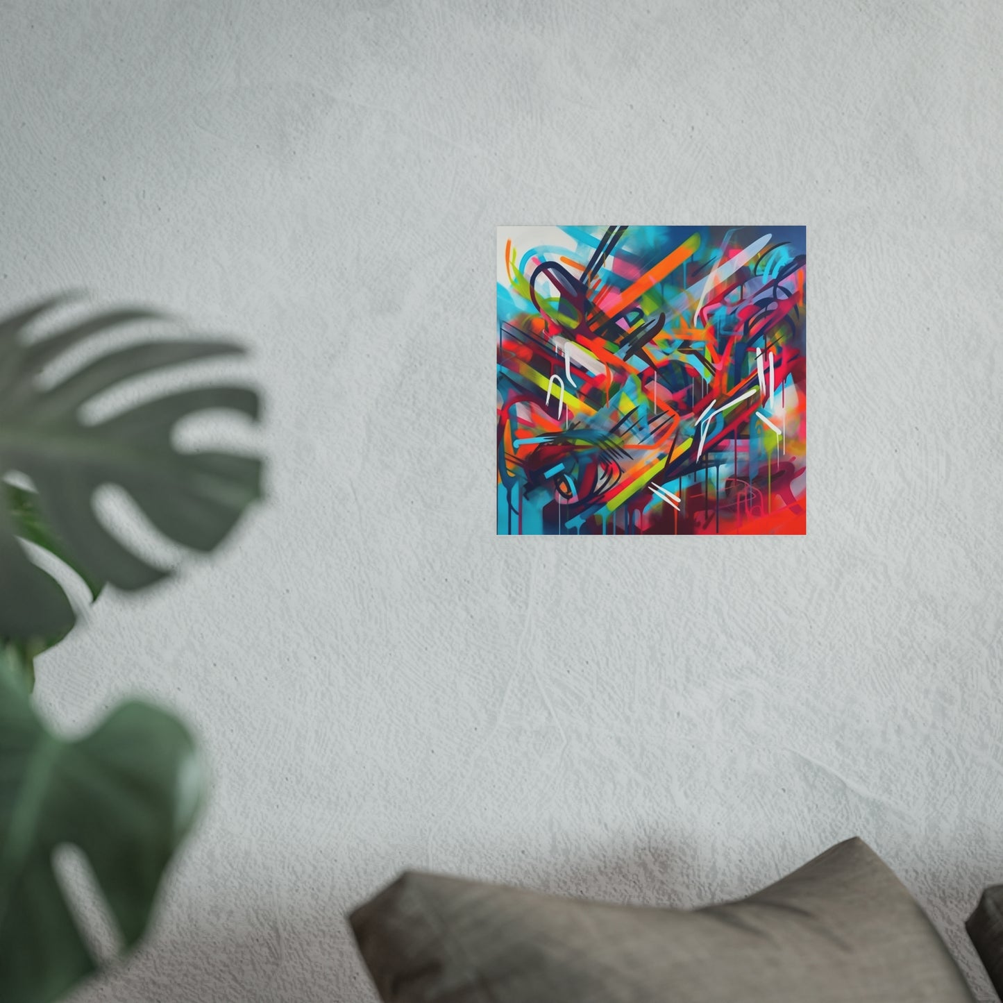 Abstract Art Graffiti Art for Living Room Art for Bedroom Art for Kids Room Art for Office Art