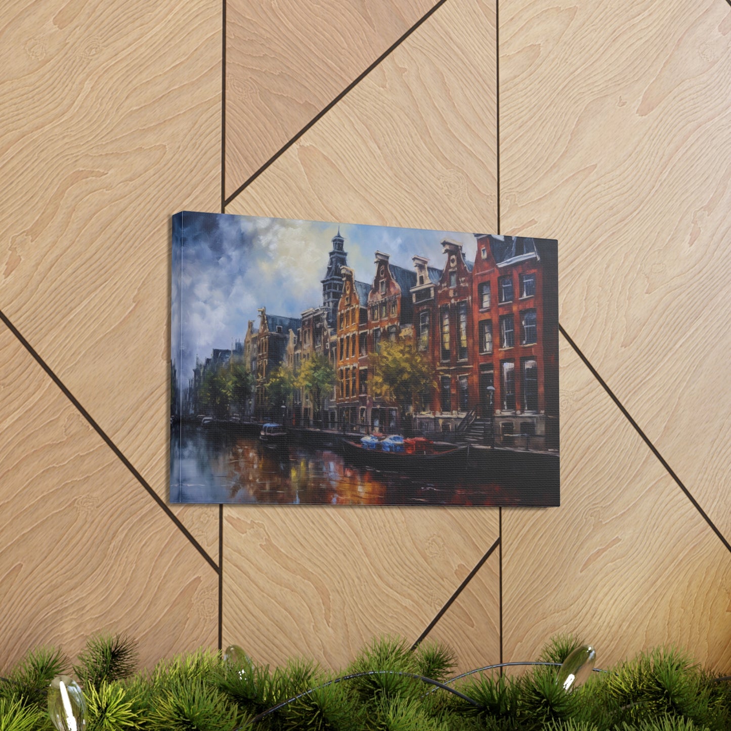 Oil Painting for Living Room Oil Painting for Dining Room Painting for Bedroom Painting for Bedroom Painting of Amsterdam