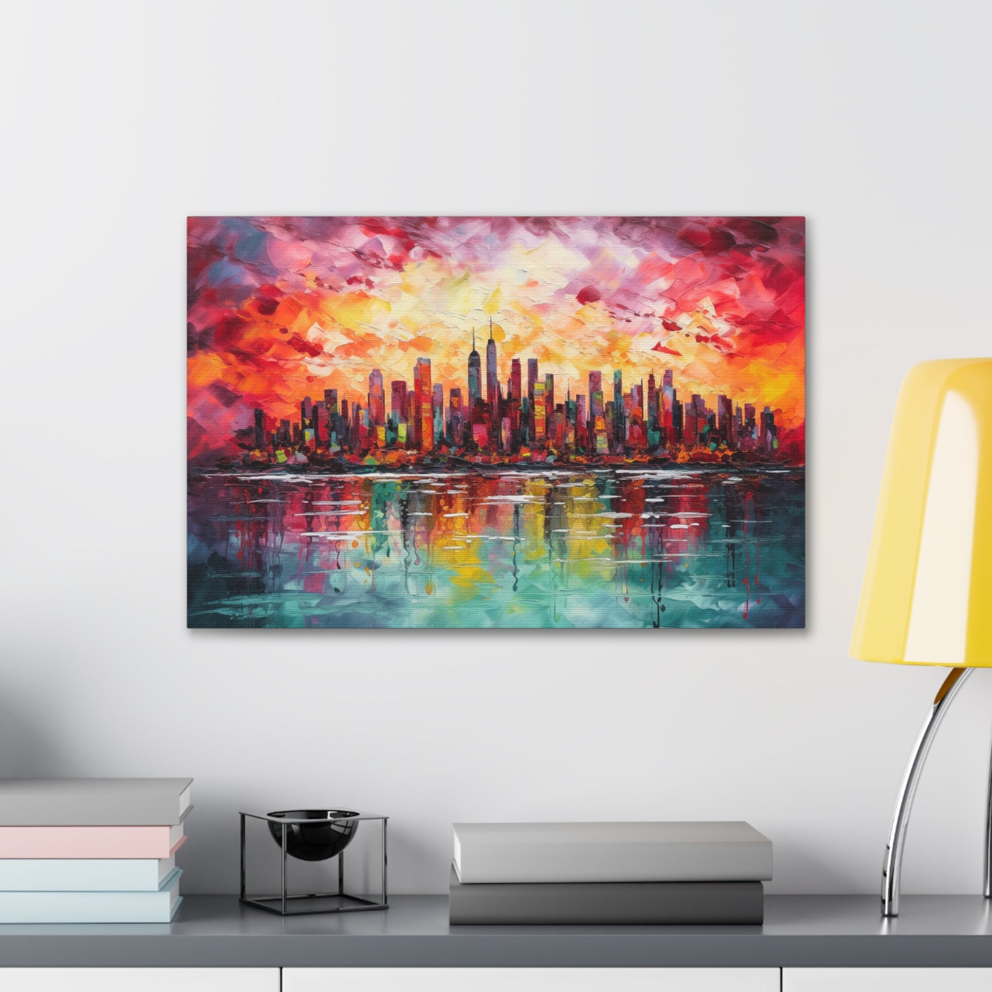 New York City Painting for Living Room Oil Painting for Dining Room Painting for Bedroom Painting for Bedroom Painting of NYC