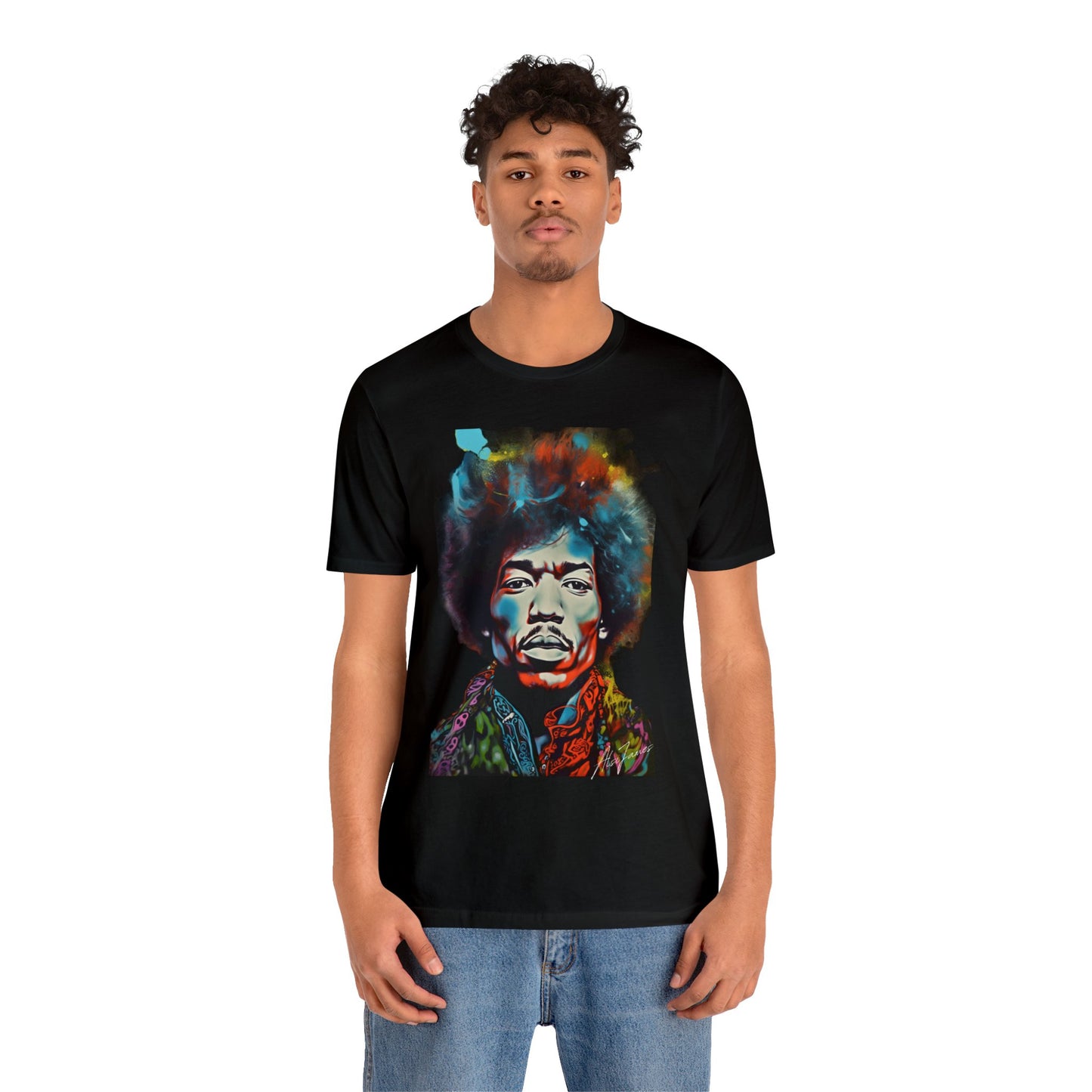 Jimmy Hendrix T-shirt  for Concert T-Shirt for Musical Festival T-shirt Jimmy Hendrix Pocket T-Shirt