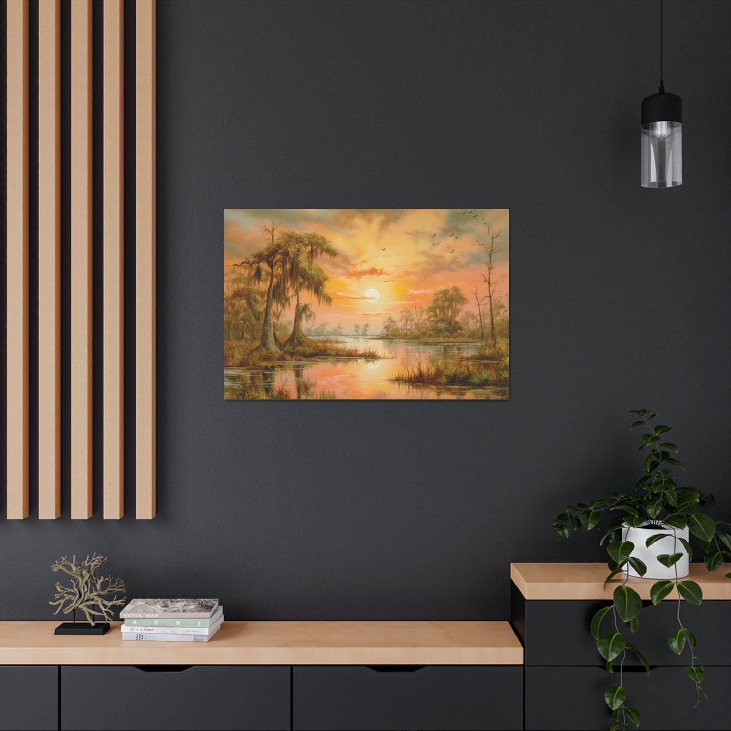 Marsh Painting Abstract Painting for Living Room Oil Painting for Dining Room Painting for Bedroom Painting for Bedroom Painting on Canvas