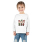 Toddler Christmas Shirt for Christmas Toddler Long Sleeve Christmas Shirt