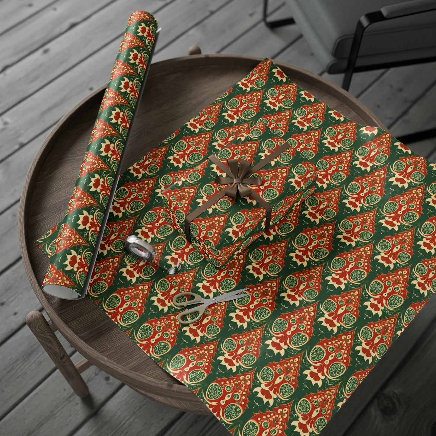 Christmas Wrapping Paper for Christmas Santa Clause Wrapping Paper Custom Wrapping Paper