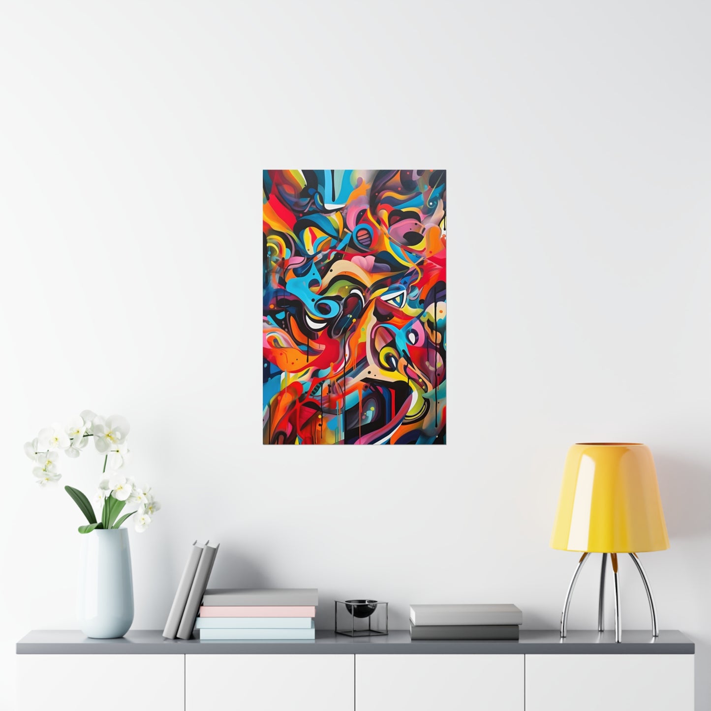 Abstract Art Graffiti Art for Living Room Art for Bedroom Art for Kids Room Art for Office Art