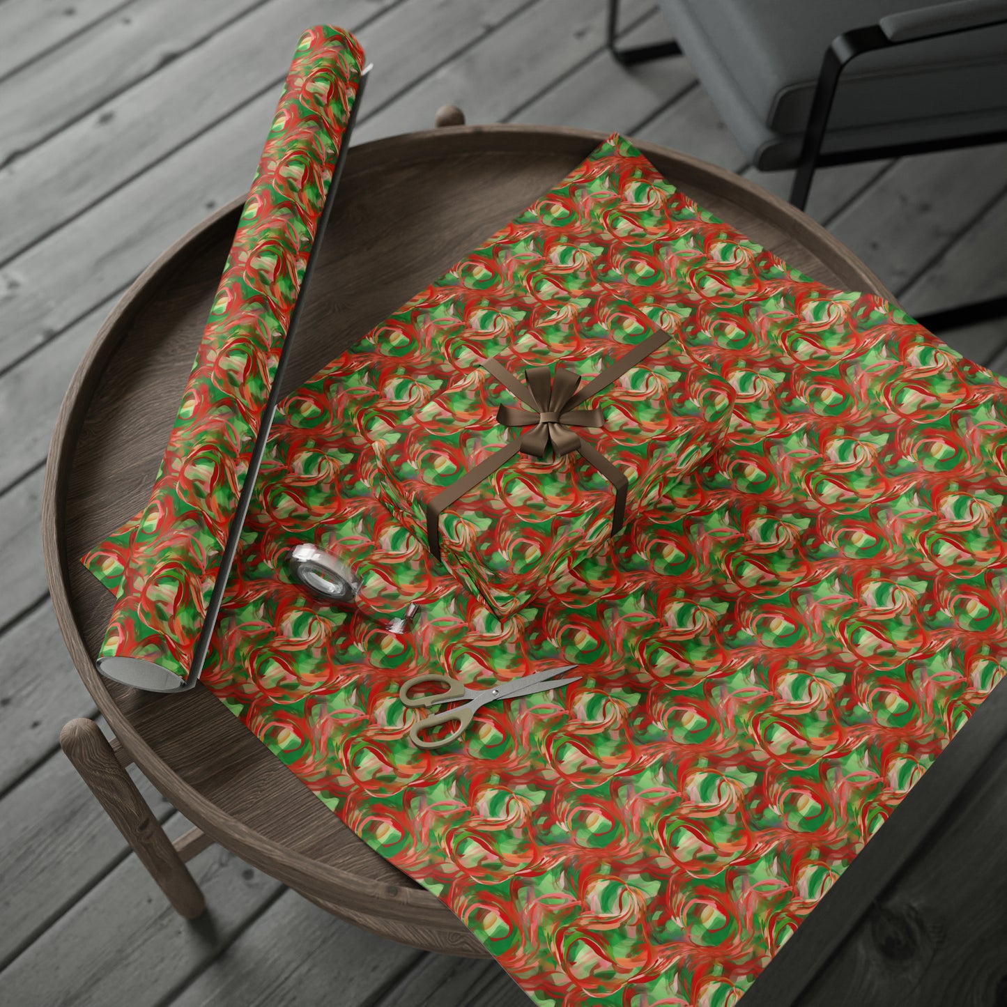 Christmas Wrapping Paper for Christmas Santa Clause Wrapping Paper Custom Wrapping Paper