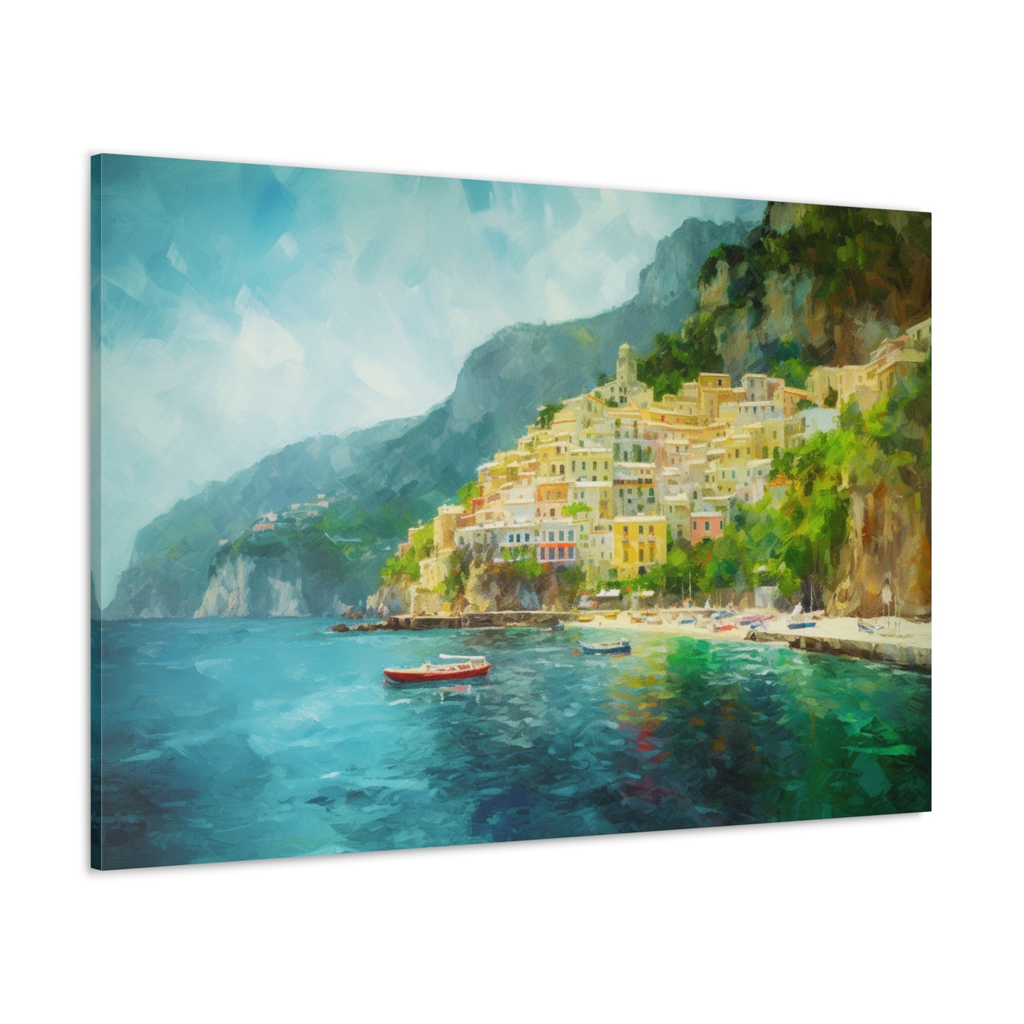 Landscape Painting for Living Room Oil Painting for Dining Room Painting for Bedroom Painting for Office Painting of Amalfi Coast