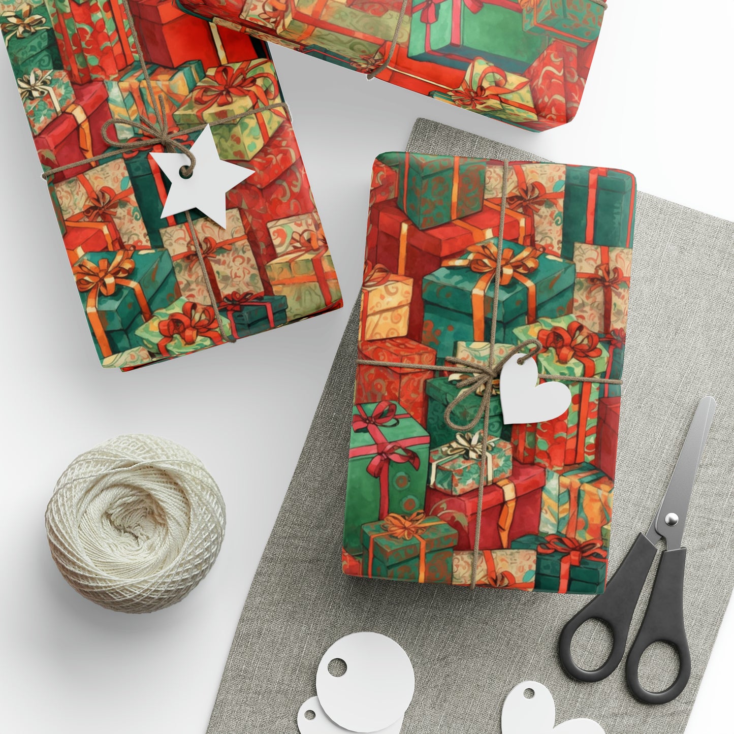 Christmas Wrapping Paper for Christmas Santa Clause Wrapping Paper Custom Wrapping Paper