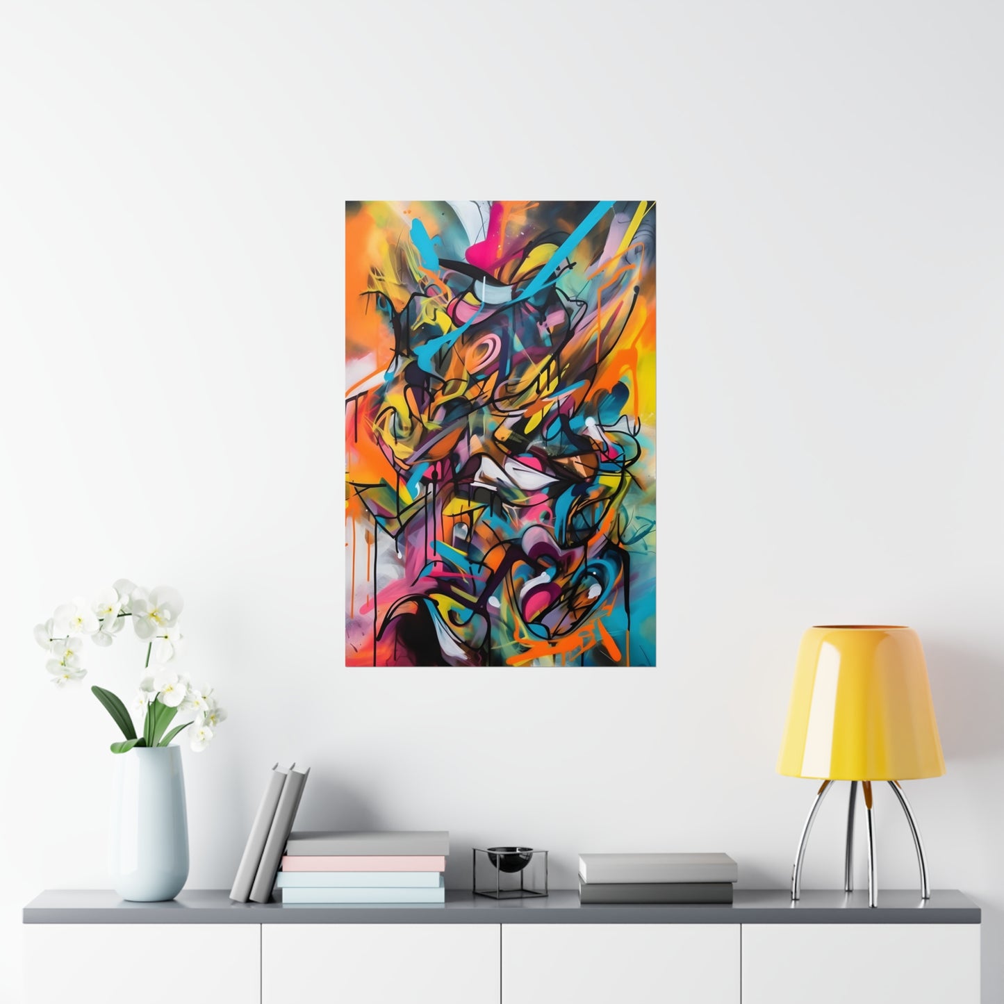 Abstract Art Graffiti Art for Living Room Art for Bedroom Art for Kids Room Art for Office Art