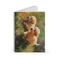 Golden Retriever Spiral Notebook Ruled Line Notebook for School Notebook for Work Notebook for Notes