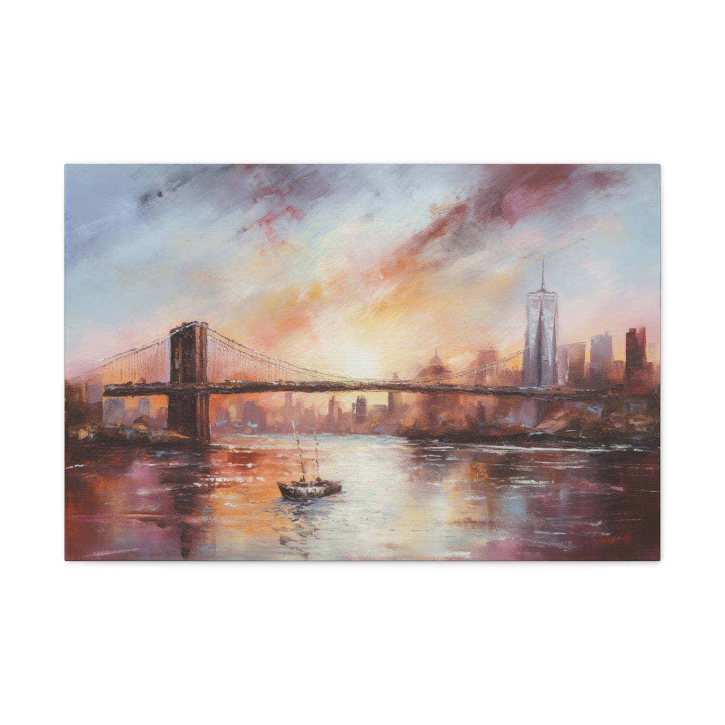 New York City Painting for Living Room Oil Painting for Dining Room Painting for Bedroom Painting for Bedroom Painting of NYC