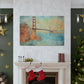 Golden Gate Bridge Painting for Living Room Oil Painting for Dining Room Painting for Bedroom Painting for Office Painting of San Francisco