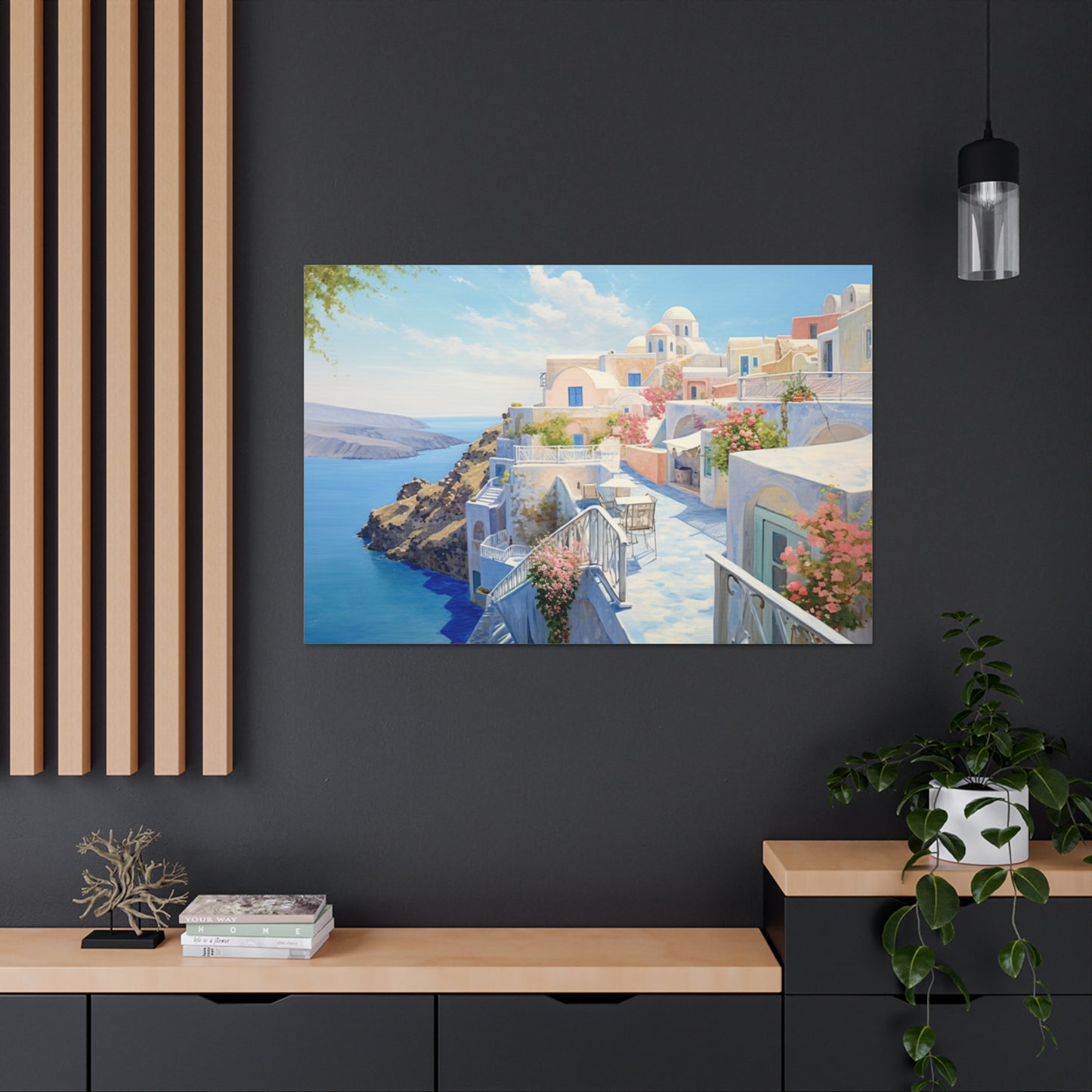 Landscape Painting for Living Room Oil Painting for Dining Room Painting for Bedroom Painting for Office Painting of Greece