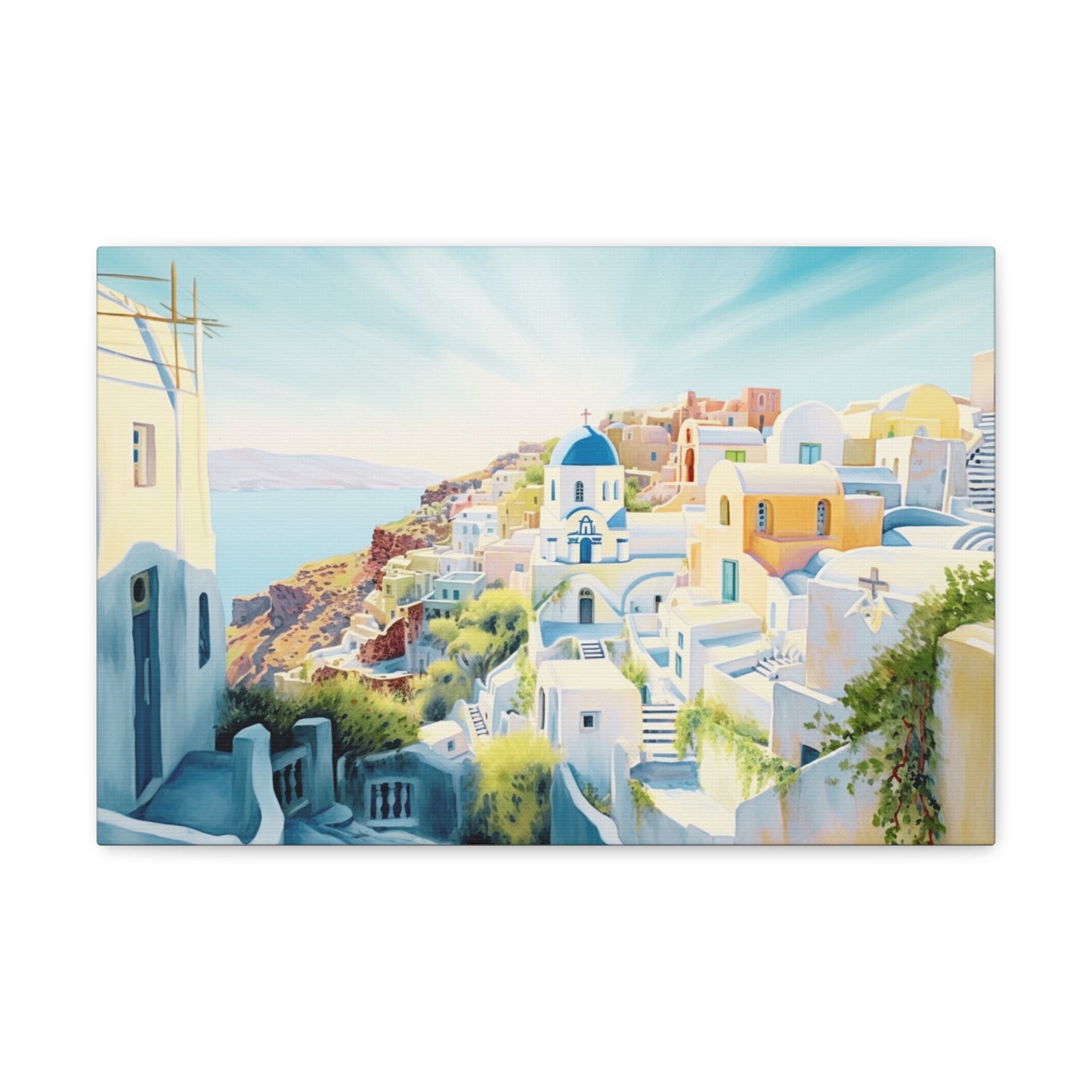 Landscape Painting for Living Room Oil Painting for Dining Room Painting for Bedroom Painting for Office Painting of Greece