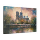 Notre Dame Cathedral Painting for Living Room Oil Painting for Dining Room Painting for Bedroom Painting for Bedroom Painting on Canvas