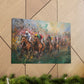 Horse Painting for Living Room Oil Painting for Dining Room Painting for Bedroom Painting for Bedroom Painting on Canvas Kentucky Derby