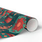 Christmas Wrapping Paper for Christmas Santa Clause Wrapping Paper Custom Wrapping Paper