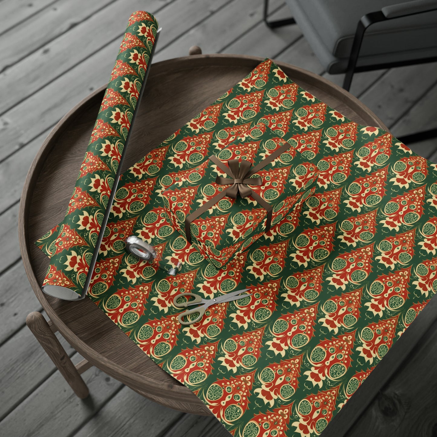 Christmas Wrapping Paper for Christmas Santa Clause Wrapping Paper Custom Wrapping Paper