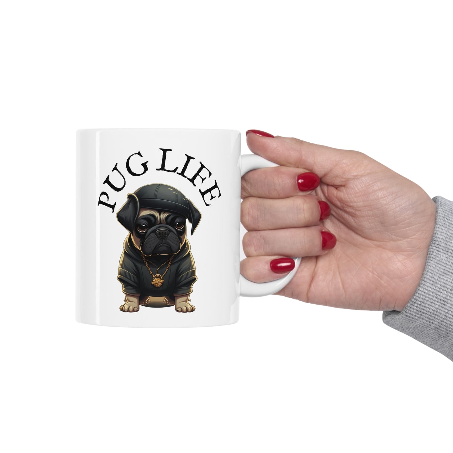 Pug Life Coffee Mug for Pug Lover Coffee Mug for Pug Owner Coffee Cup for Dog Lover Coffee Cup for Pug Coffee Cup