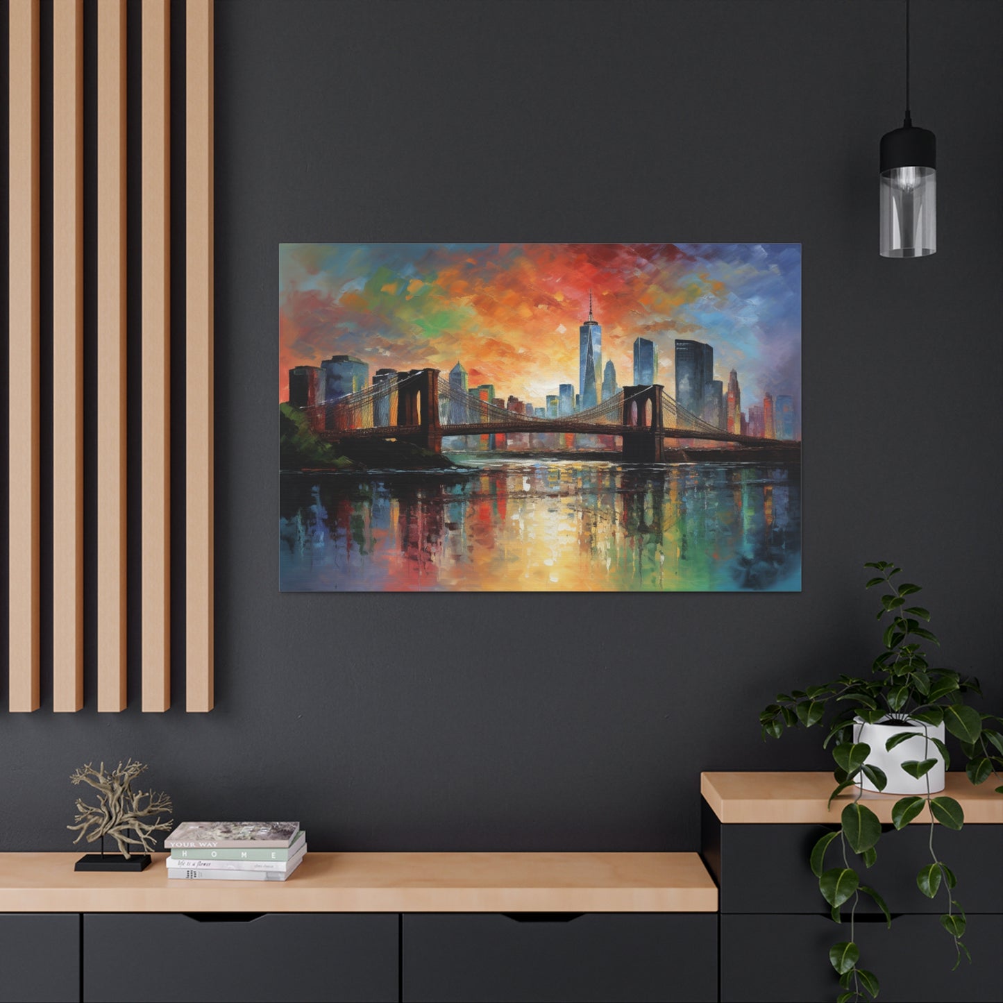 New York City Painting for Living Room Oil Painting for Dining Room Painting for Bedroom Painting for Bedroom Painting of NYC