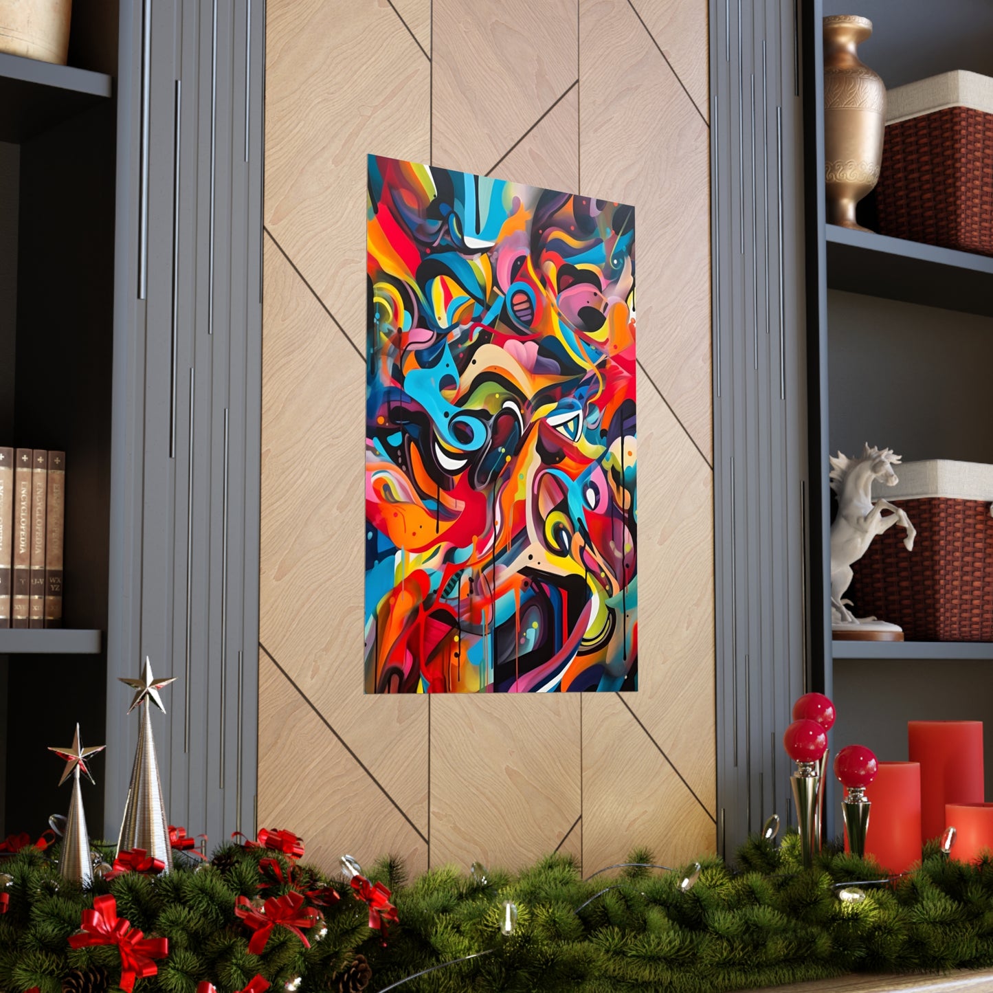 Abstract Art Graffiti Art for Living Room Art for Bedroom Art for Kids Room Art for Office Art