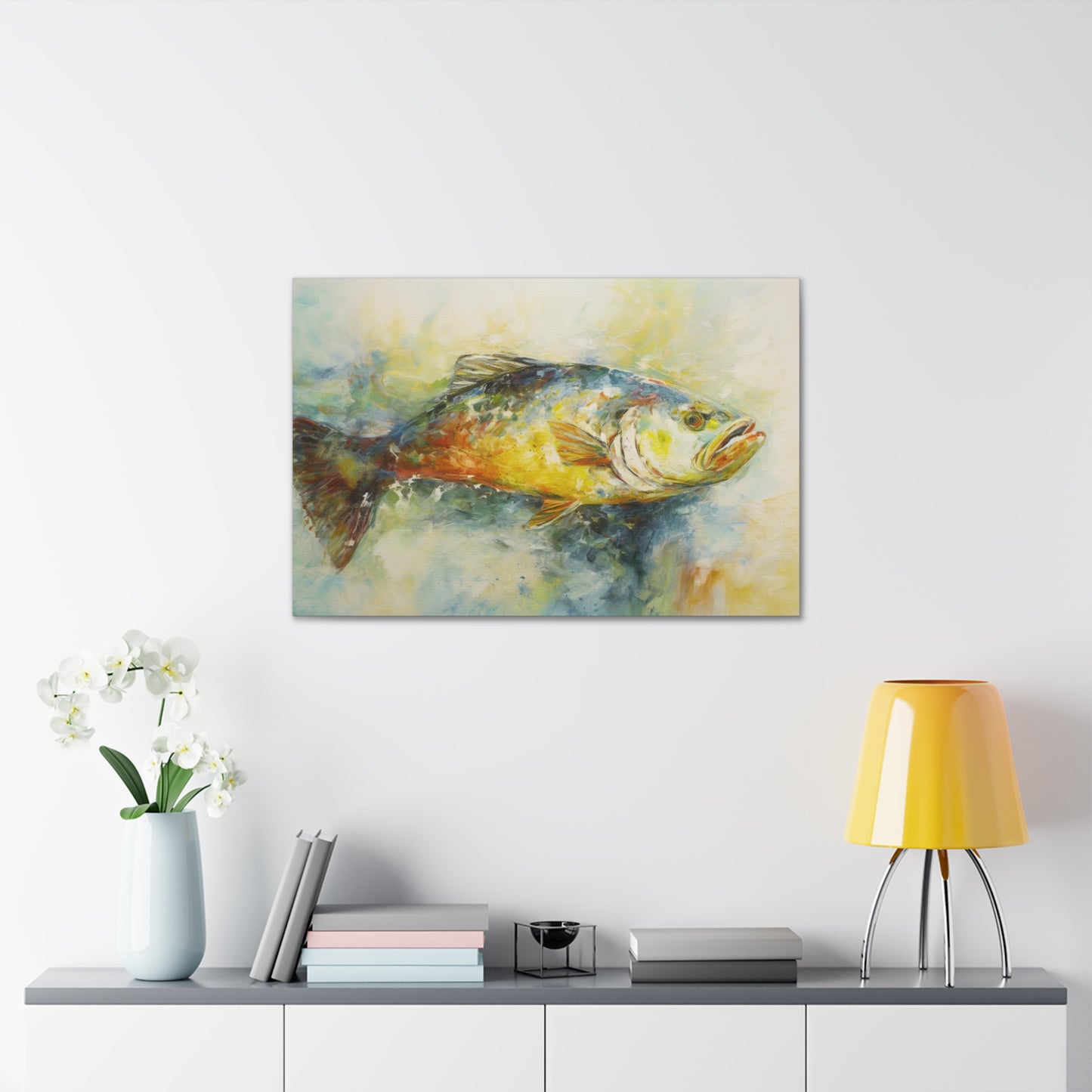 Painting of Fish Painting for Living Room Oil Painting for Dining Room Painting for Bedroom Painting for Bedroom Painting for Beach House