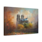 Notre Dame Cathedral Painting for Living Room Oil Painting for Dining Room Painting for Bedroom Painting for Bedroom Painting on Canvas